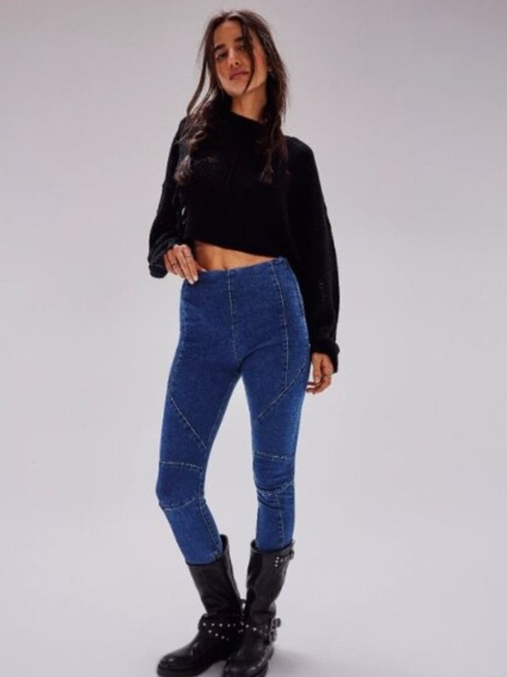 We The Free Bella Moto High-Rise Skinny Jeans - 26
